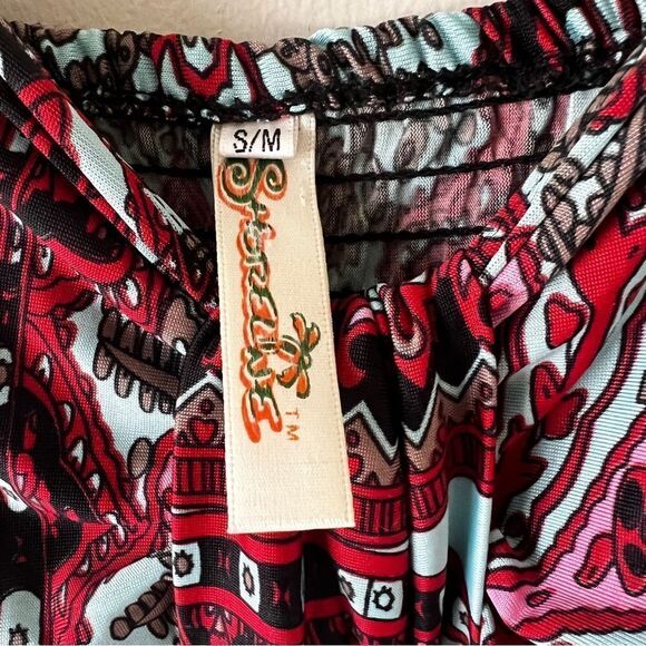 Shoreline Women’s Multicolor Paisley Maxi Dress Size Small/Medium - Picture 3 of 6